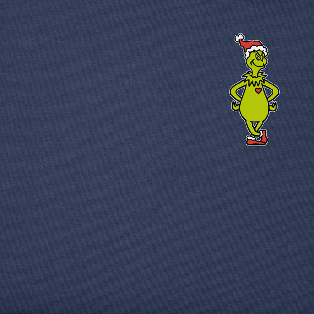 Life Is Good Crusher Tee Grinch Here for the DstBlu XL