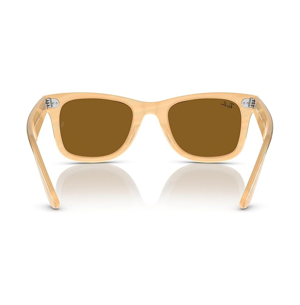 Ray-Ban Wayfarer Photo Sunglasses StripedBrown Brown
