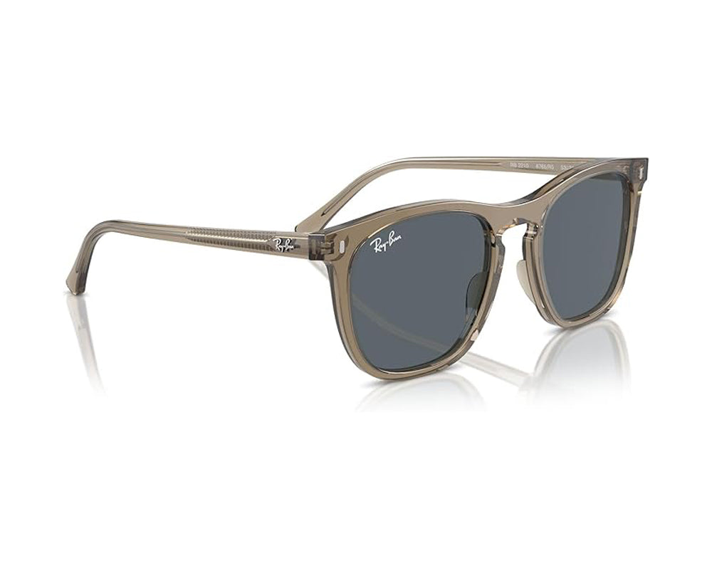 Ray-Ban 0RB2210 Polarized Sunglasses TransparentBrown Blue