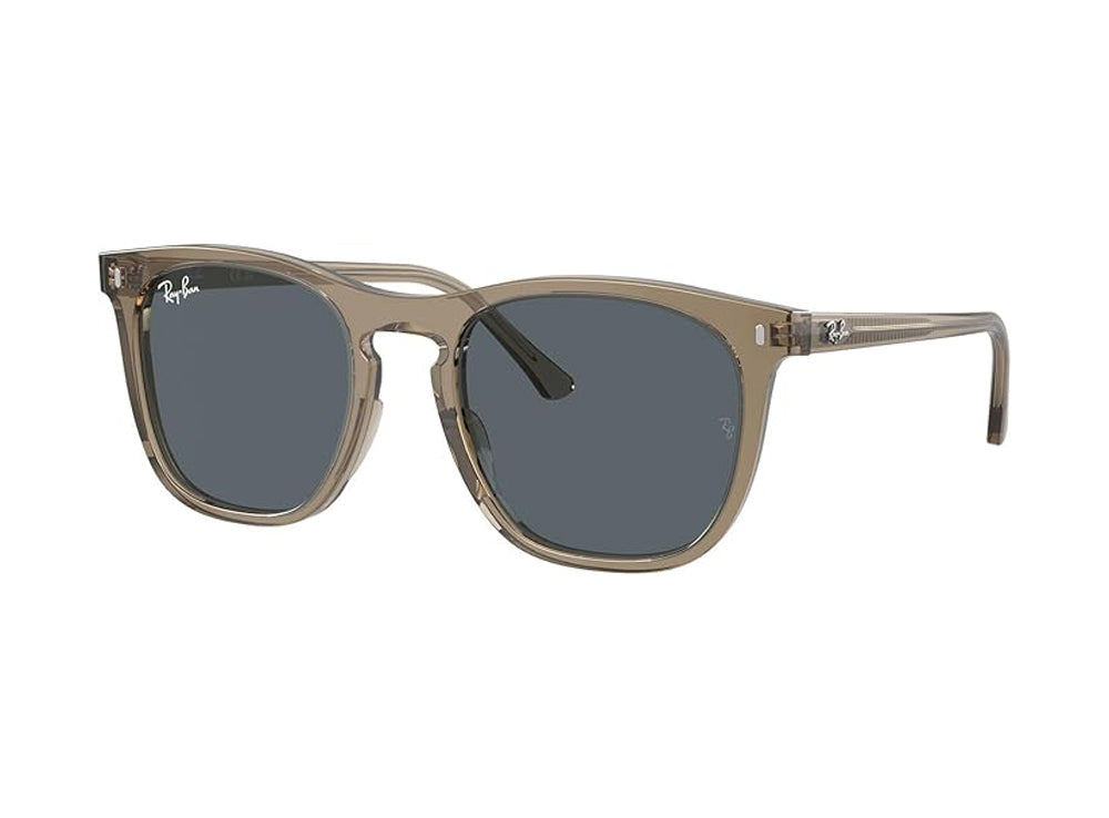 Ray-Ban 0RB2210 Polarized Sunglasses TransparentBrown Blue