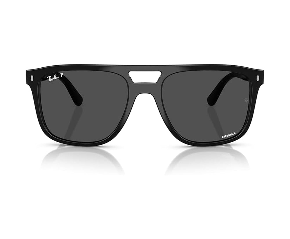 Ray-Ban 0RB2213CH Polarized Sunglasses Black DkGrey