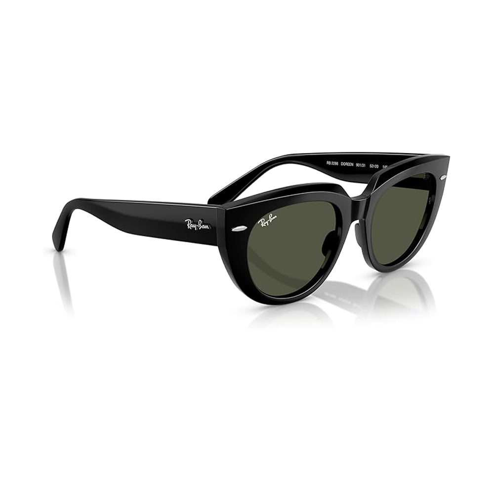 Ray-Ban Doreen Sunglasses Black Green