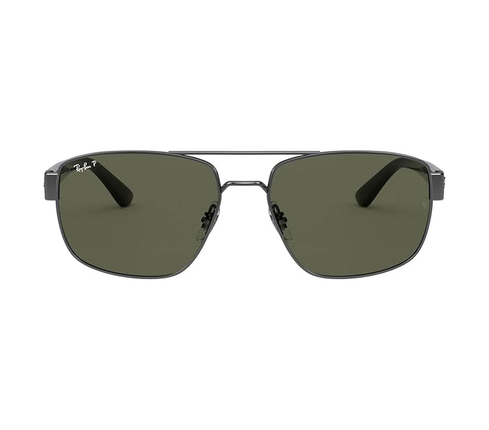 Ray-Ban 0RB3663 Sunglasses Gunmetal G-15Green