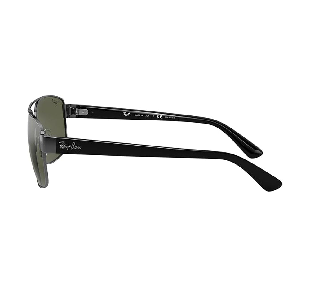 Ray-Ban 0RB3663 Sunglasses Gunmetal G-15Green