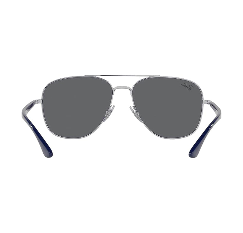Ray-Ban 0RB3683 Sunglasses Silver DKGrey