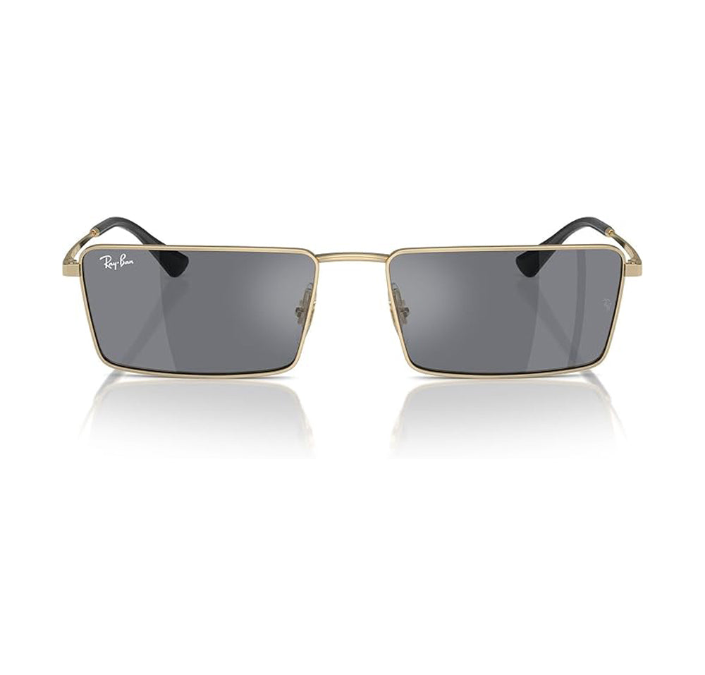 Ray-Ban Emy Sunglasses LightGold DkGreyFlashSilver