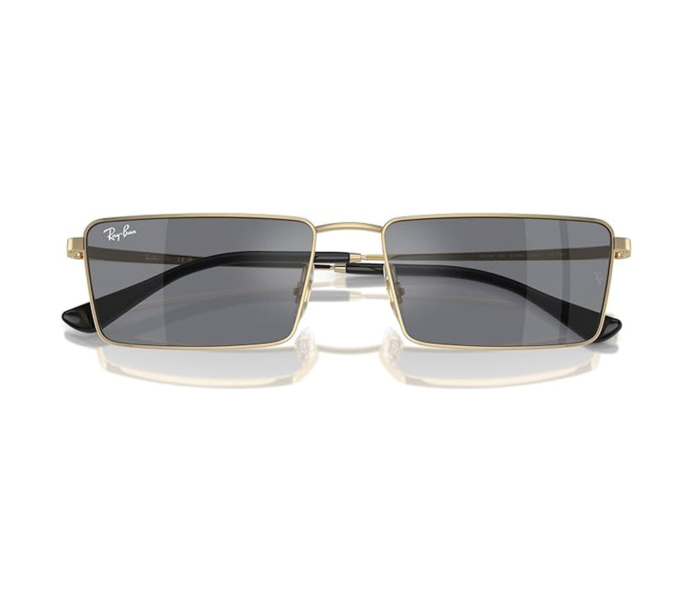 Ray-Ban Emy Sunglasses LightGold DkGreyFlashSilver
