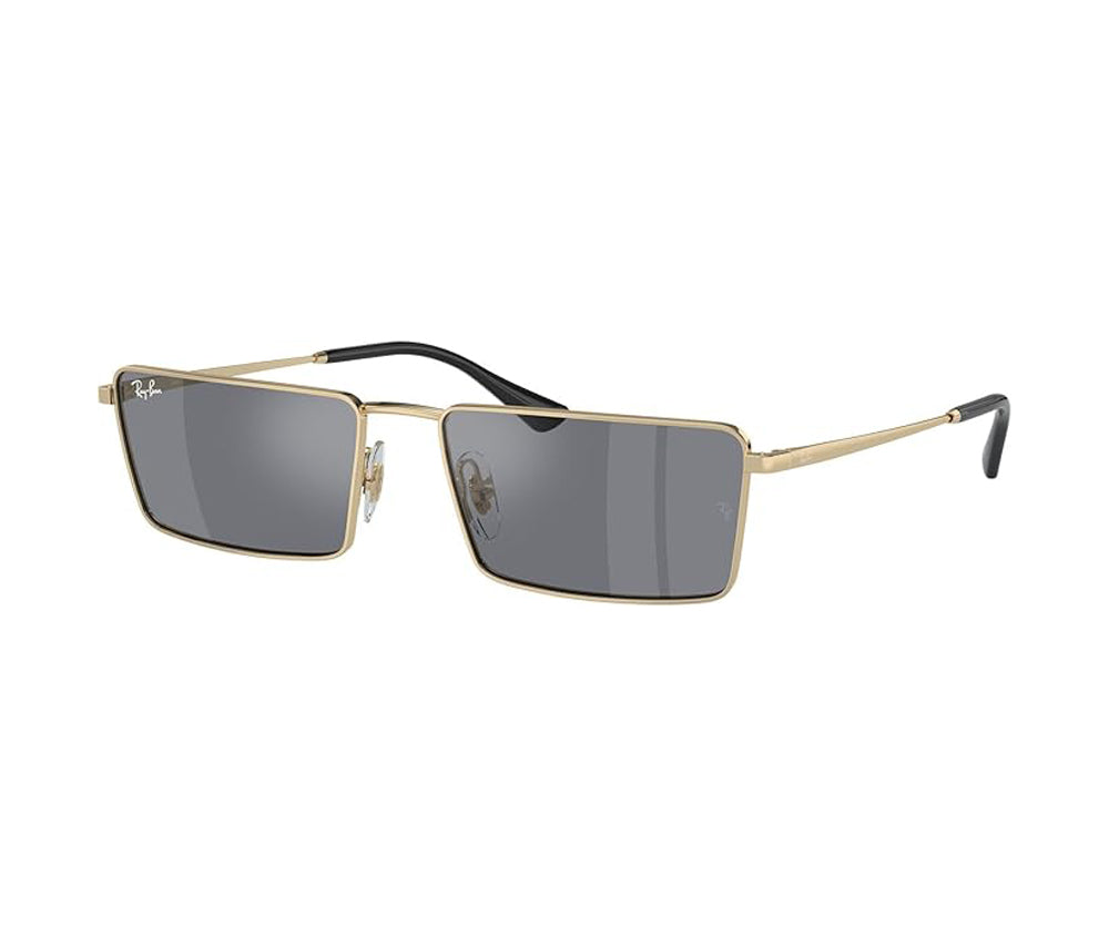 Ray-Ban Emy Sunglasses LightGold DkGreyFlashSilver