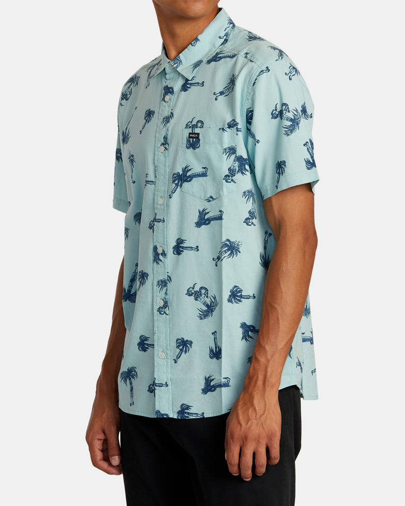 RVCA Pommier Palms SS BN4 XL