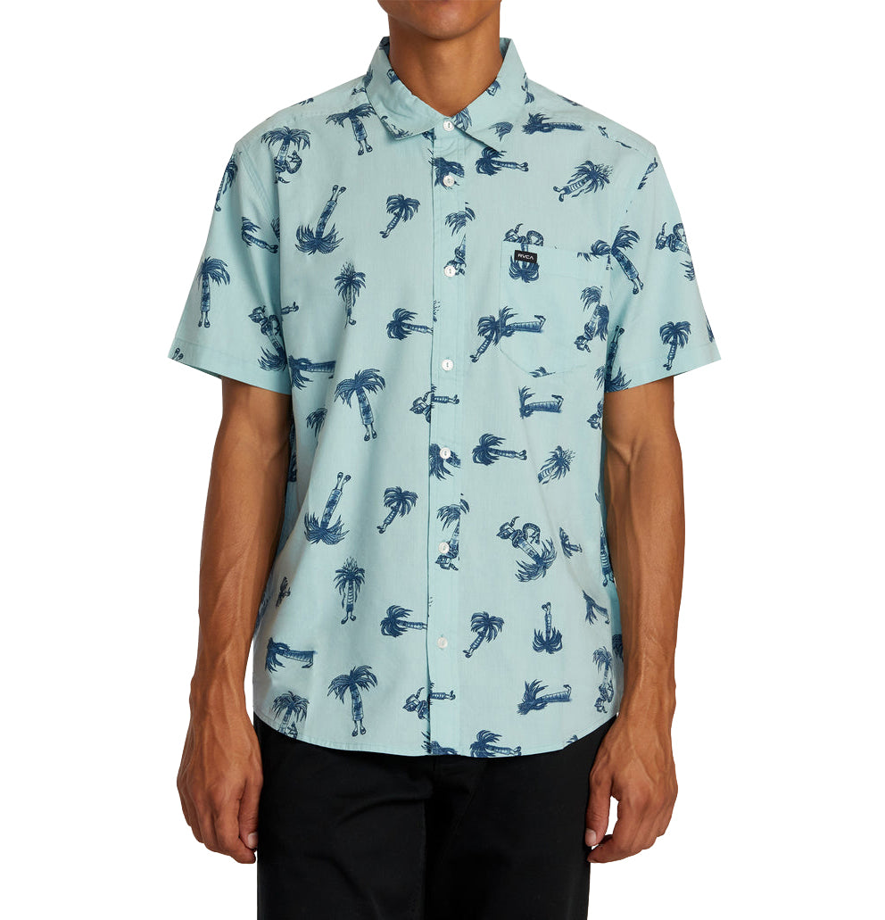 RVCA Pommier Palms SS BN4 S