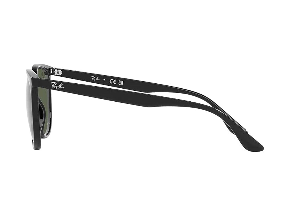 Ray Ban 0RB4378 Sunglasses Black DkGreen