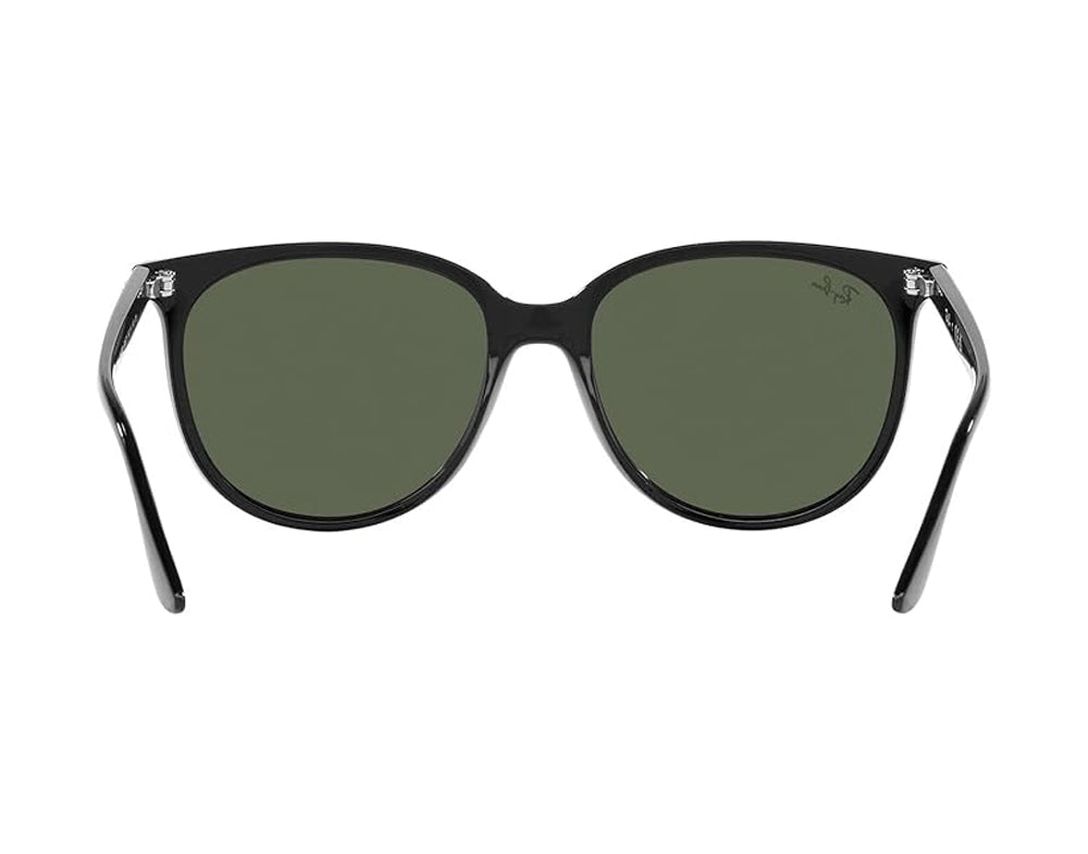 Ray Ban 0RB4378 Sunglasses Black DkGreen