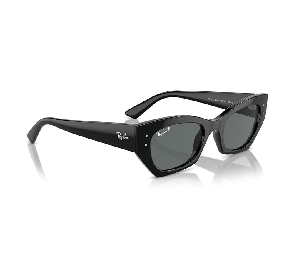 Ray-Ban Zena Polarized Sunglasses Black DkGrey