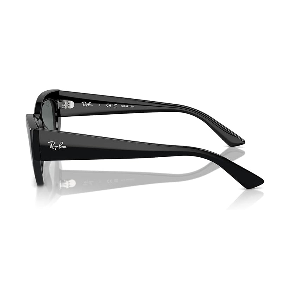 Ray-Ban Zena Polarized Sunglasses Black DkGrey