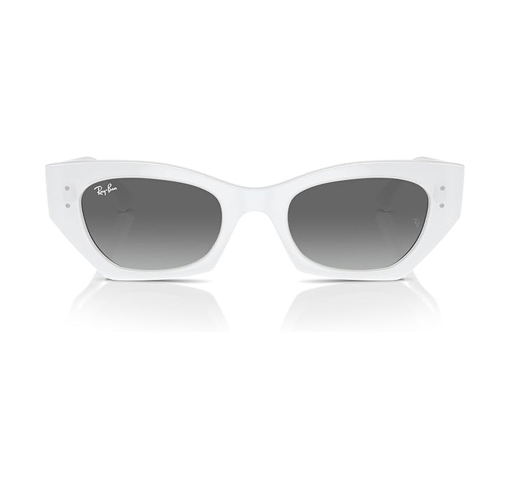 Ray-Ban Zena Polarized Sunglasses WhiteSnow GreyGradient