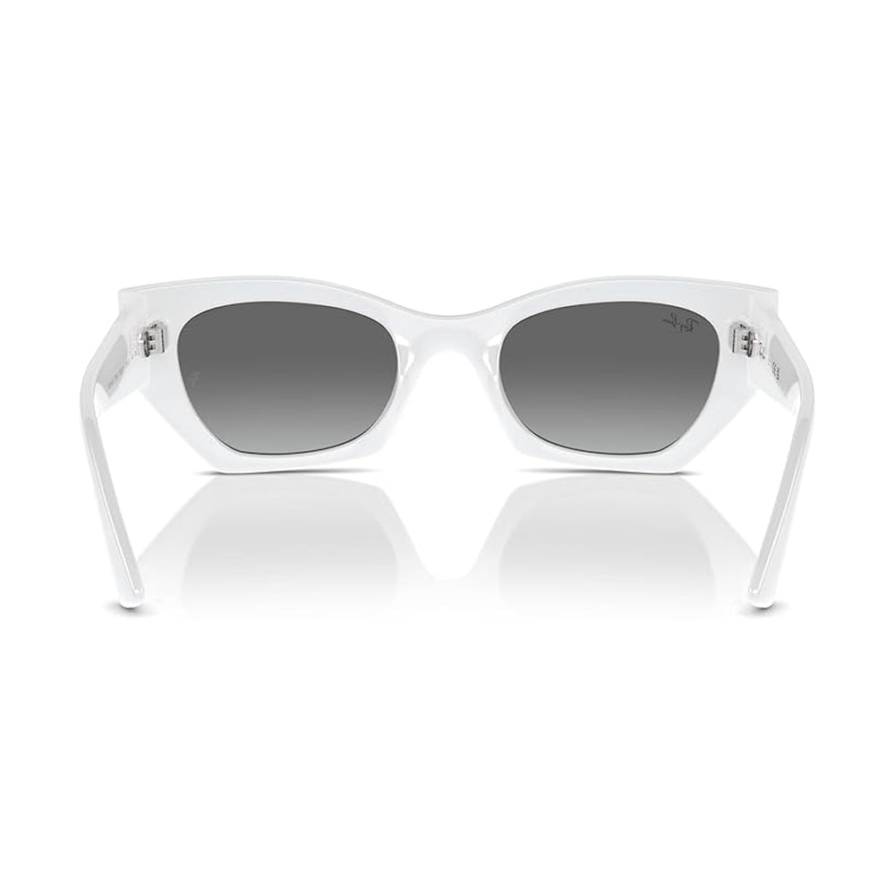Ray-Ban Zena Polarized Sunglasses WhiteSnow GreyGradient