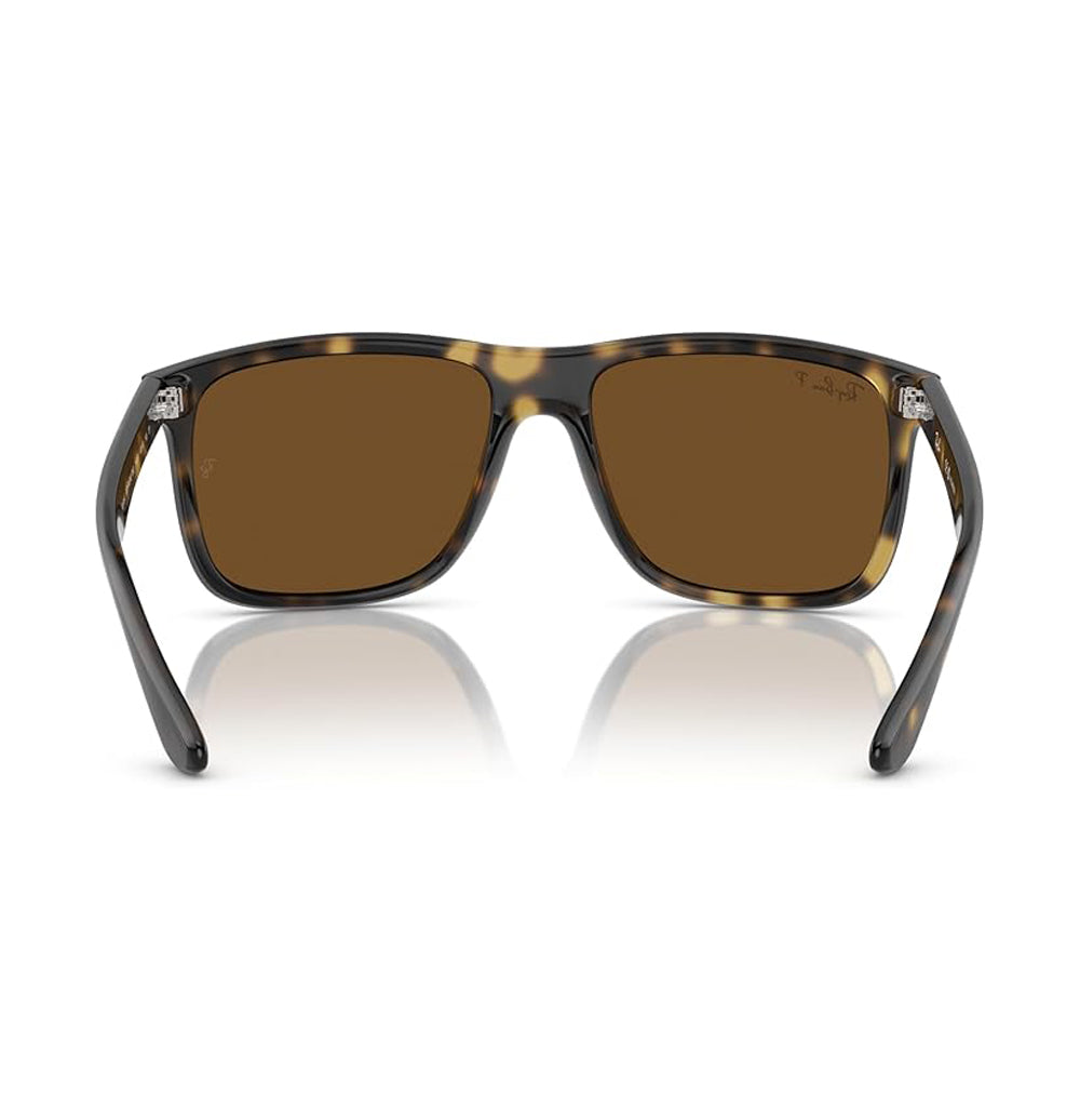 Ray-ban Boyfriend Two Polarized Sunglasses Havana Brown