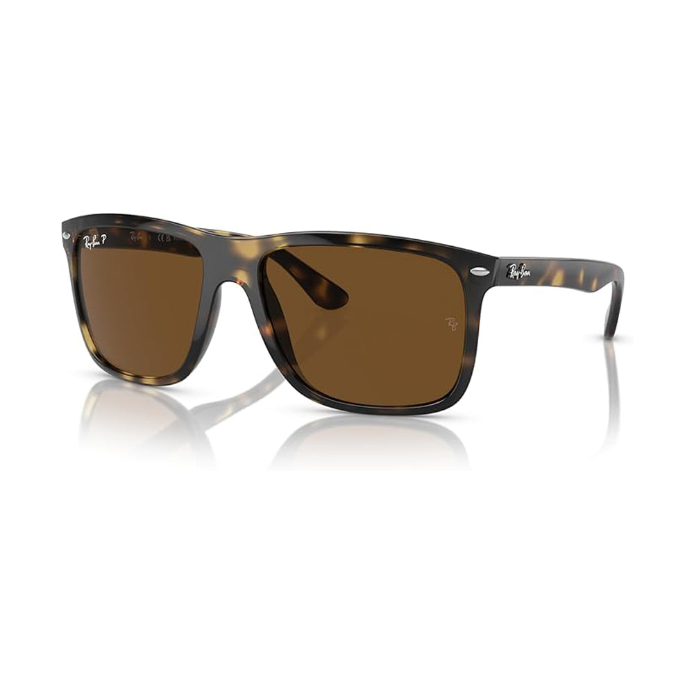 Ray-ban Boyfriend Two Polarized Sunglasses Havana Brown