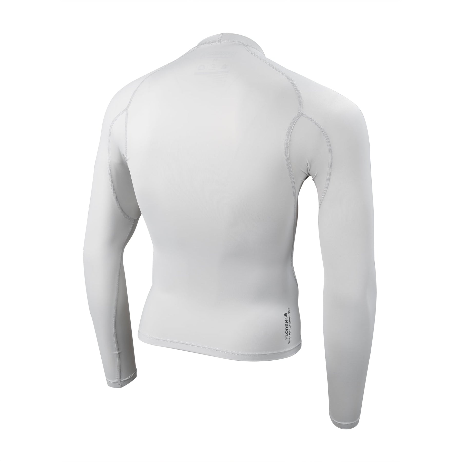 Florence Marine X LS Rashguard Silver L