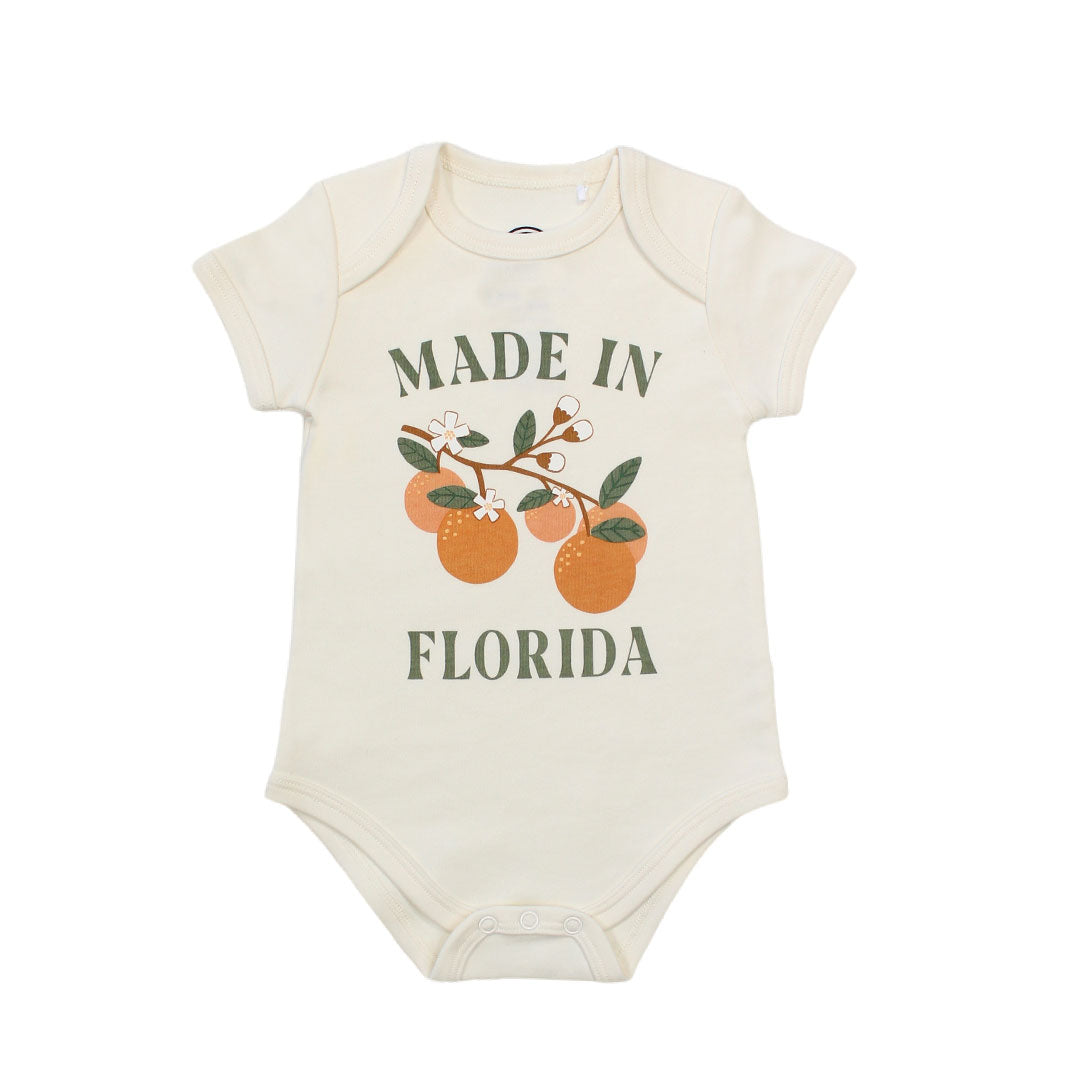 Emerson and Friends Baby Onesie MadeinFlorida 0-3M