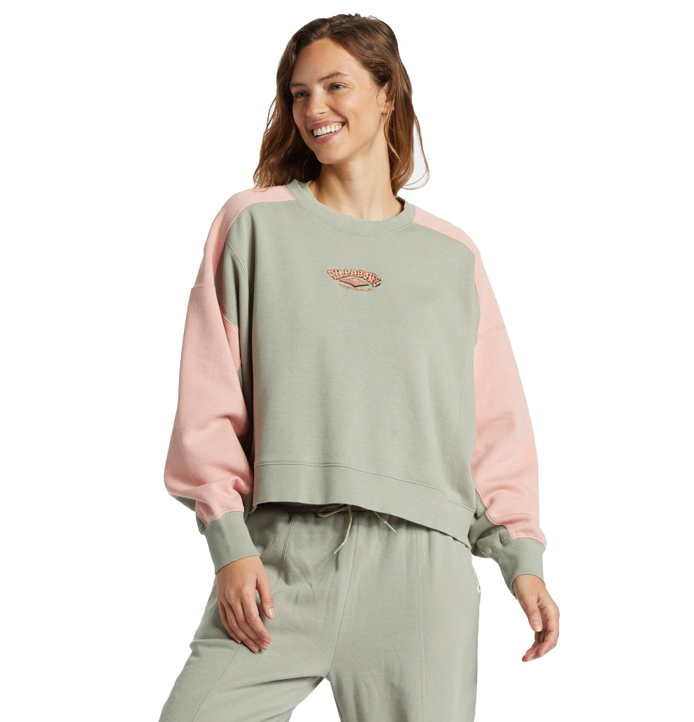 Billabong Hike Date Crew Neck Sweatshirt GHJ0 S