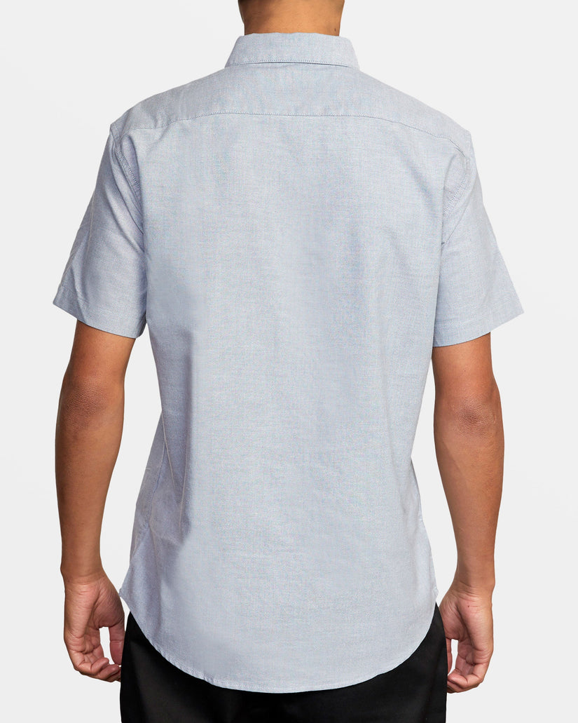 RVCA That'll Do Stretch Button-Up SS Shirt PAV M