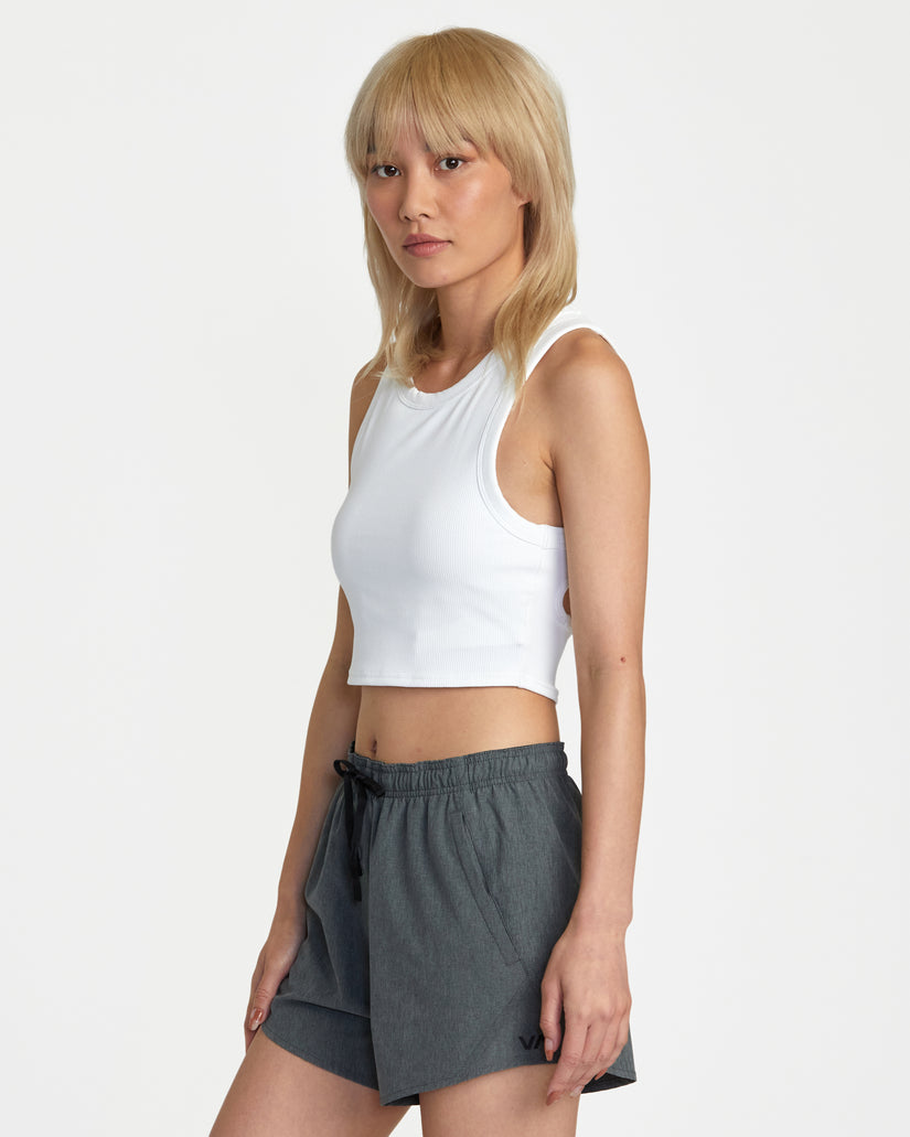 RVCA VA Rib Cut Out Tank WPW S