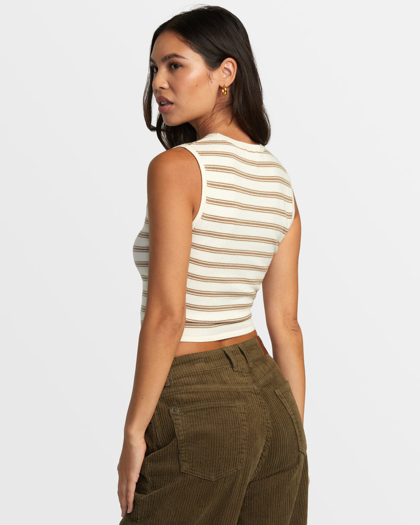 RVCA SHIVER SWEATER TANK WDR0 XS/6