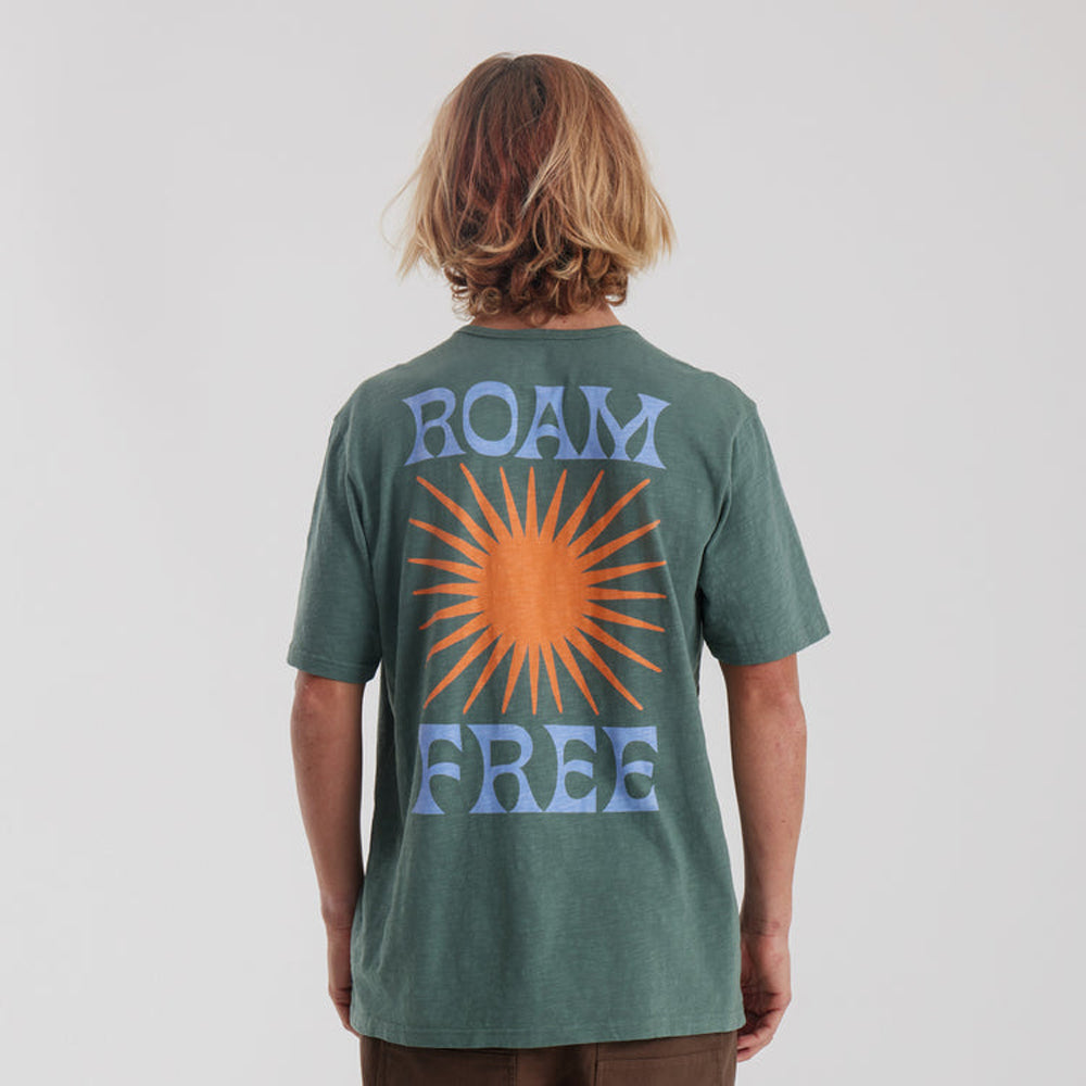 Roark Roamer Organic SS Tee TND-Tundra S