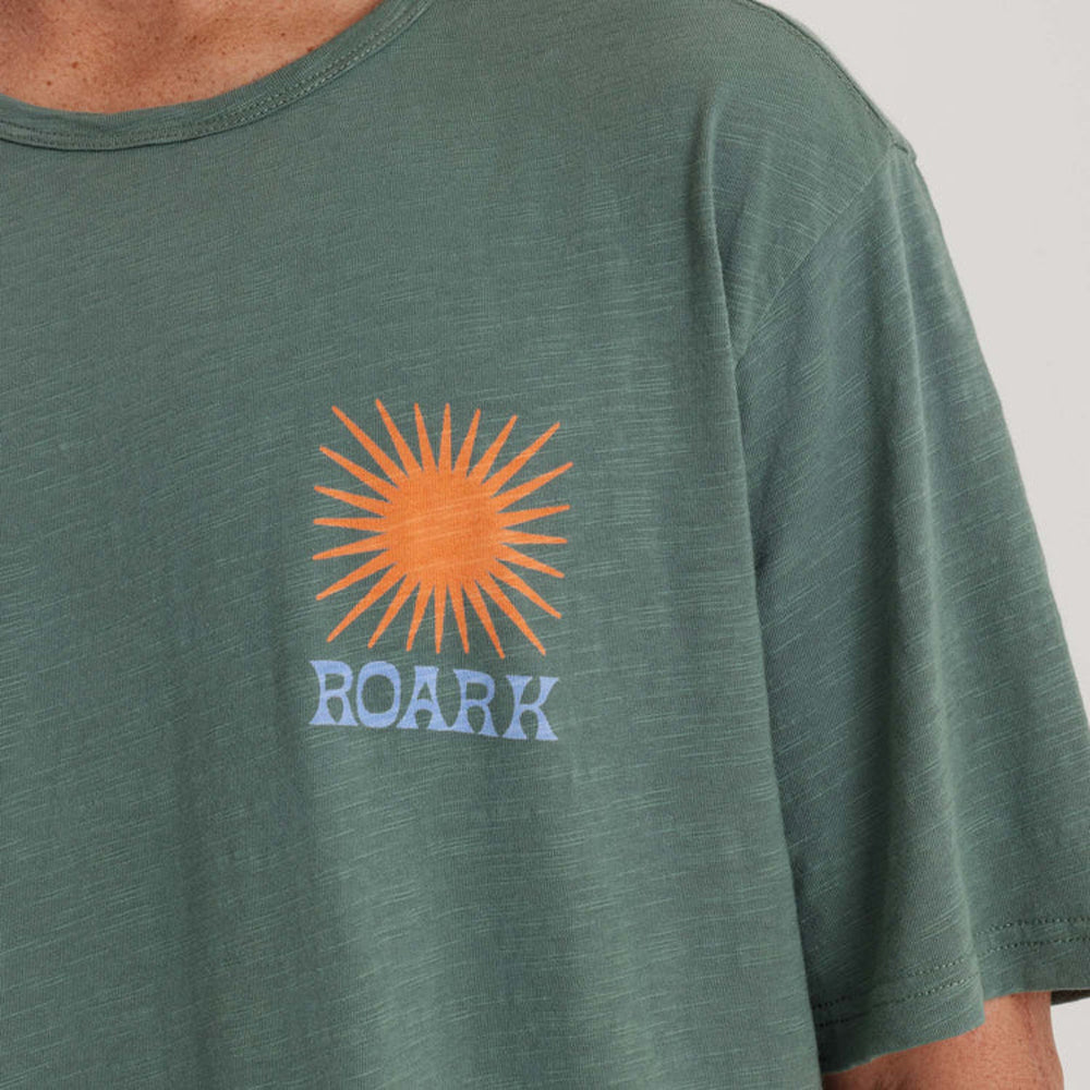 Roark Roamer Organic SS Tee TND-Tundra S