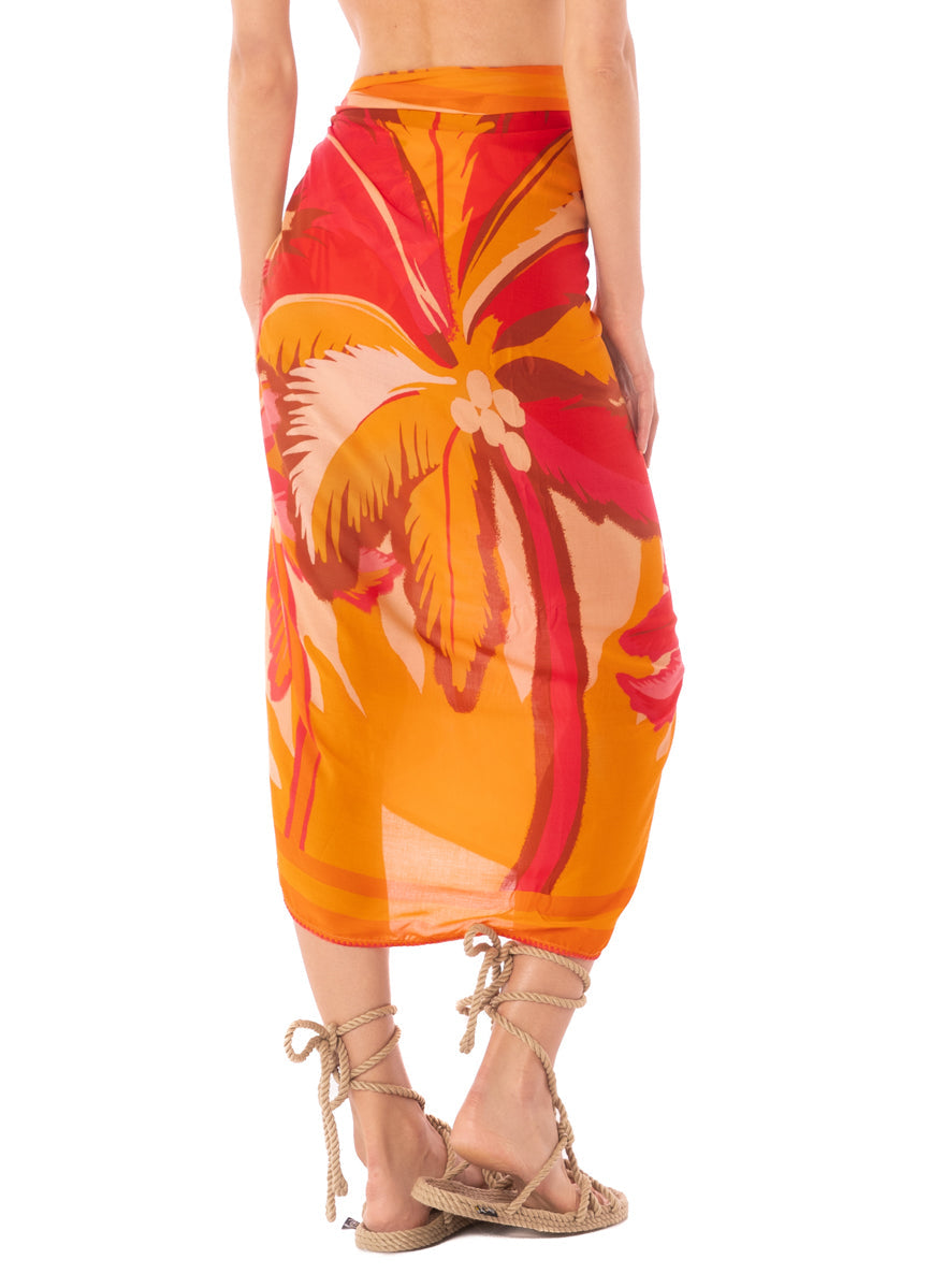 Maaji Summer Dunes Isla Pareo Red Overflow OS
