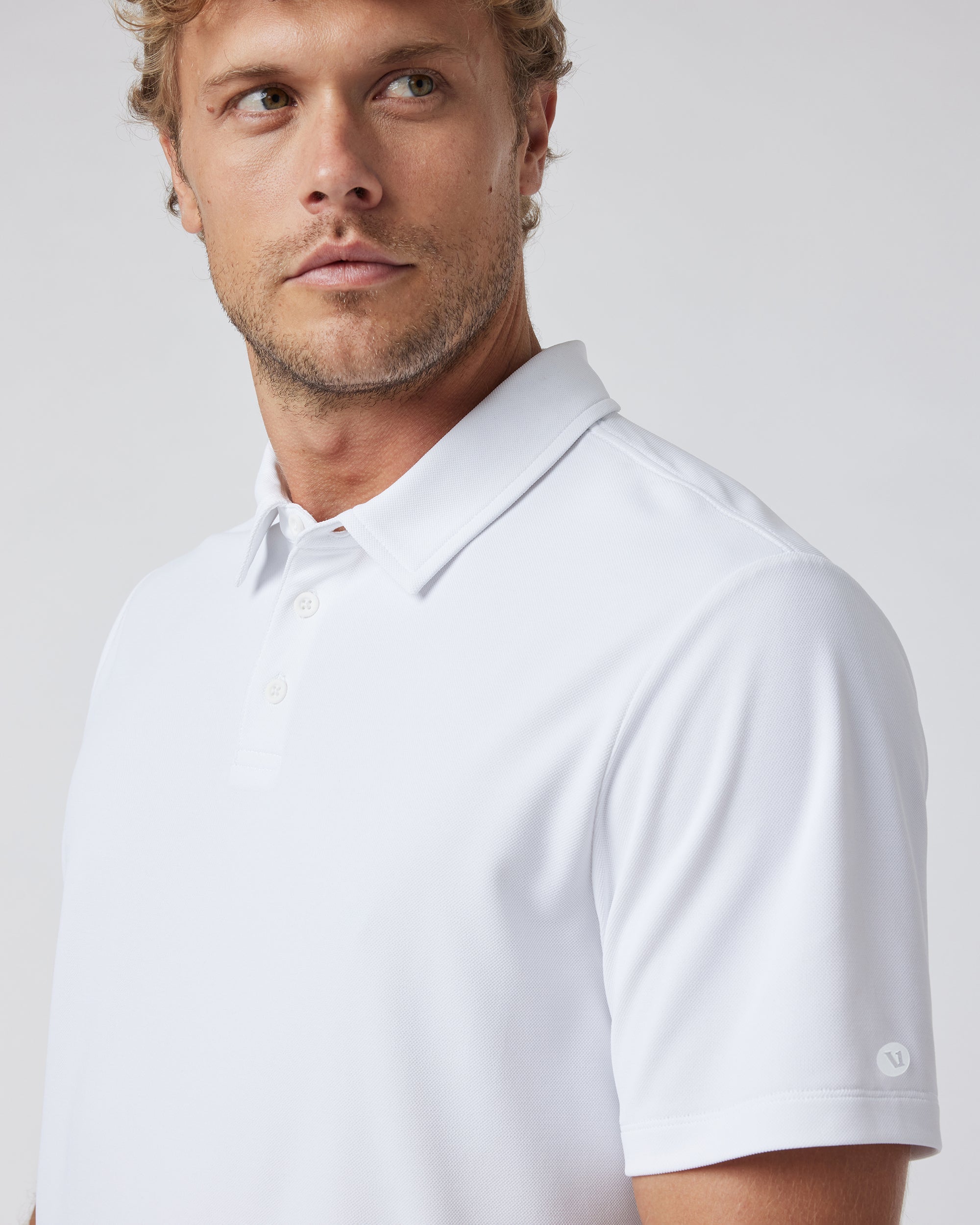 Vuori Gamepoint Polo WHT-White S