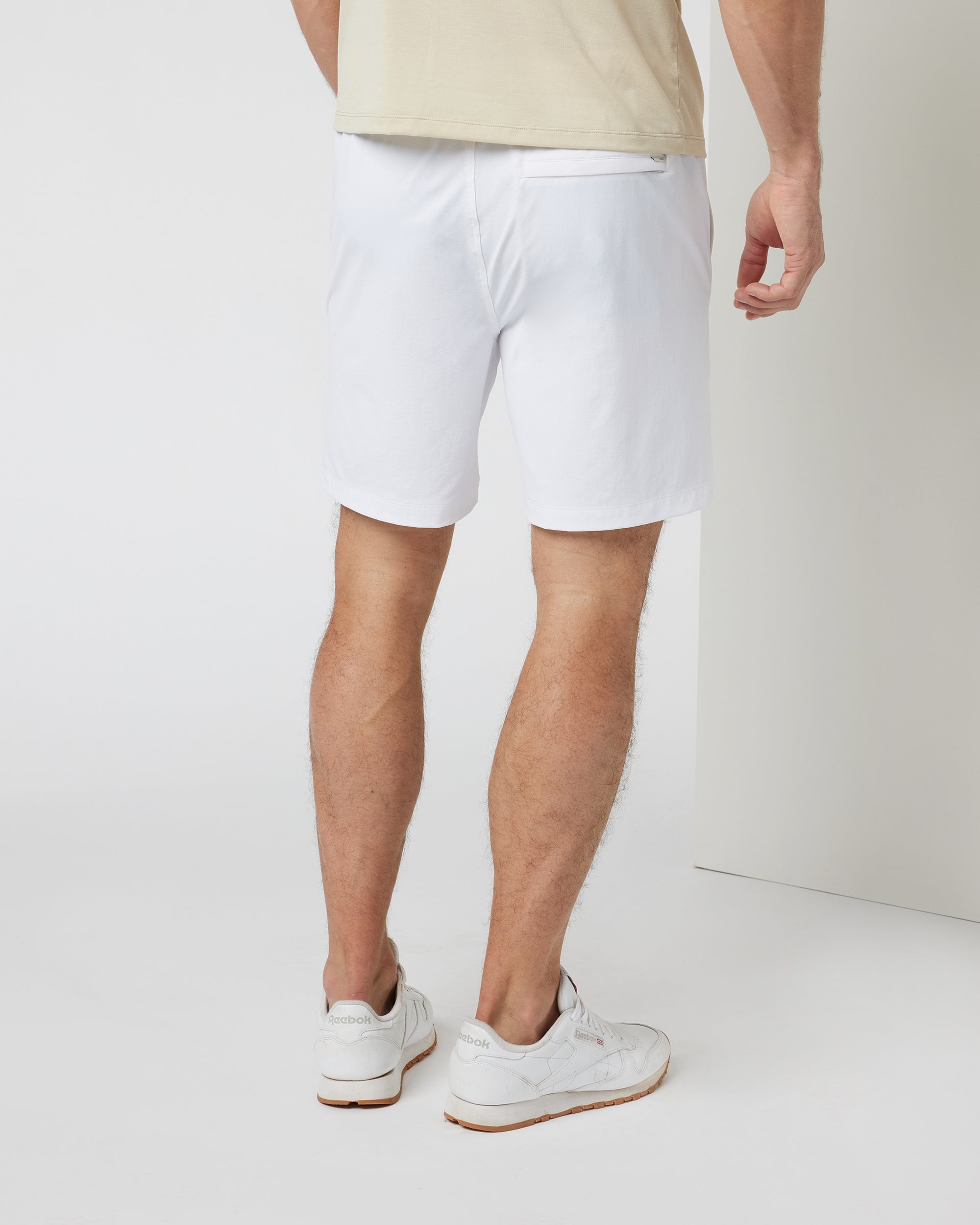 Vuori Crosscourt Elastic Short WHT XL