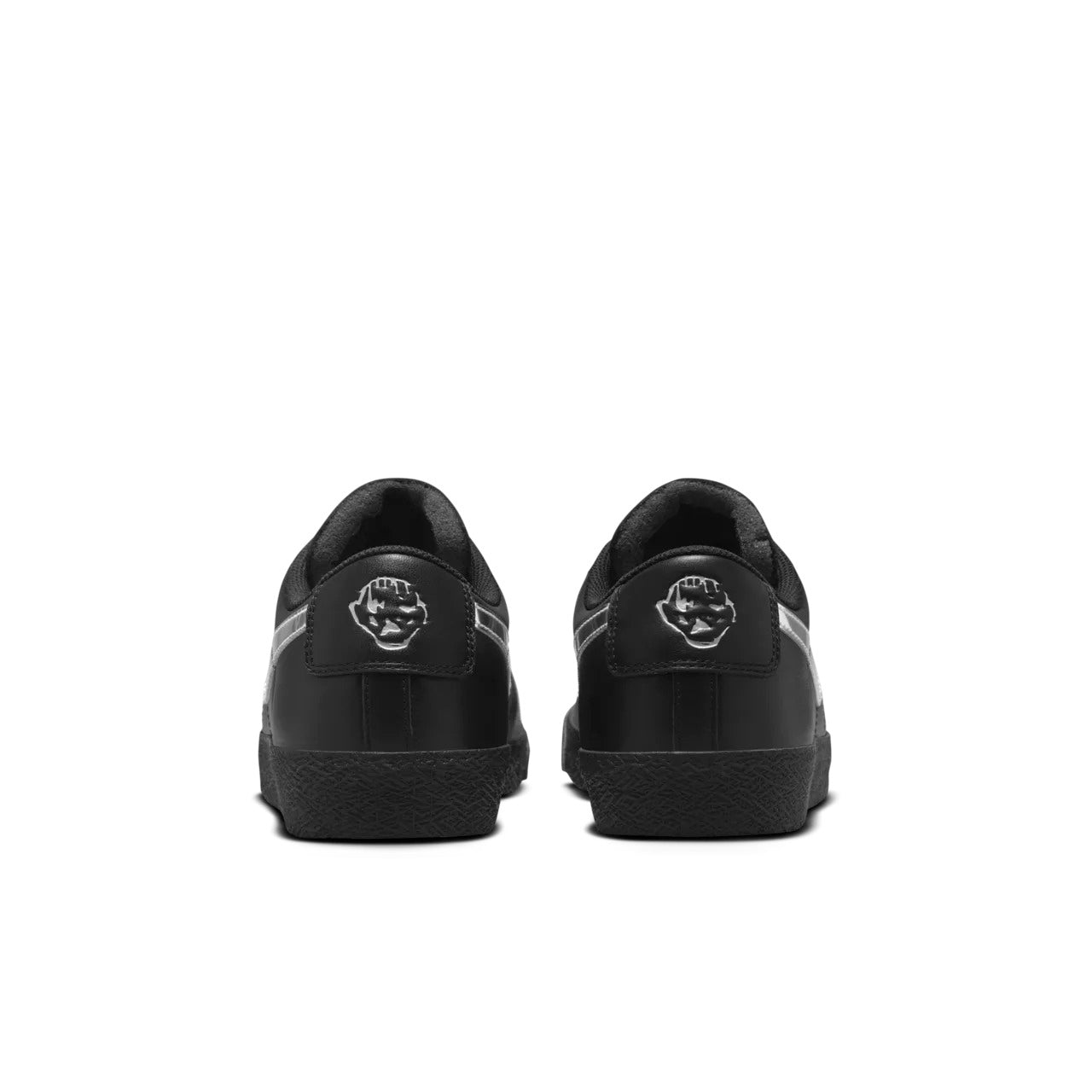 Nike SB Blazer Low QS 001-Black/MetallicSilver 10.5