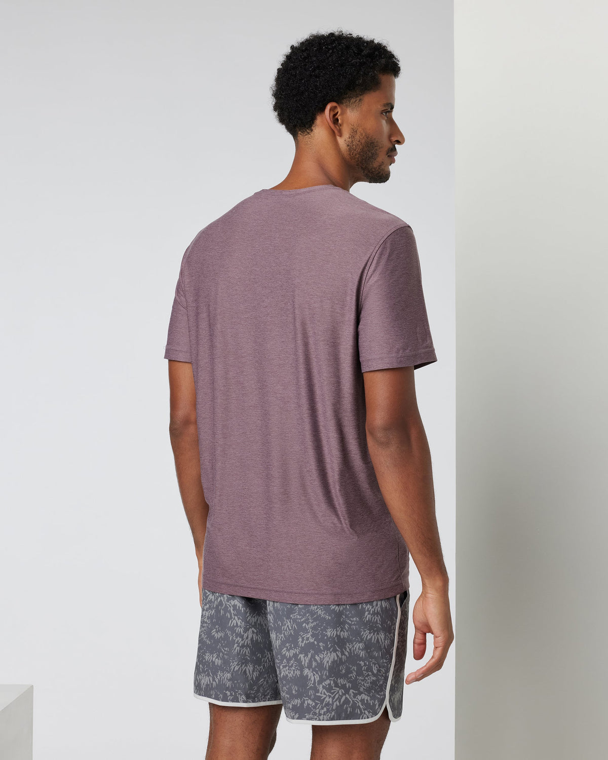 Vuori Strato SS Tech Tee HEY-ElderberryHeather S