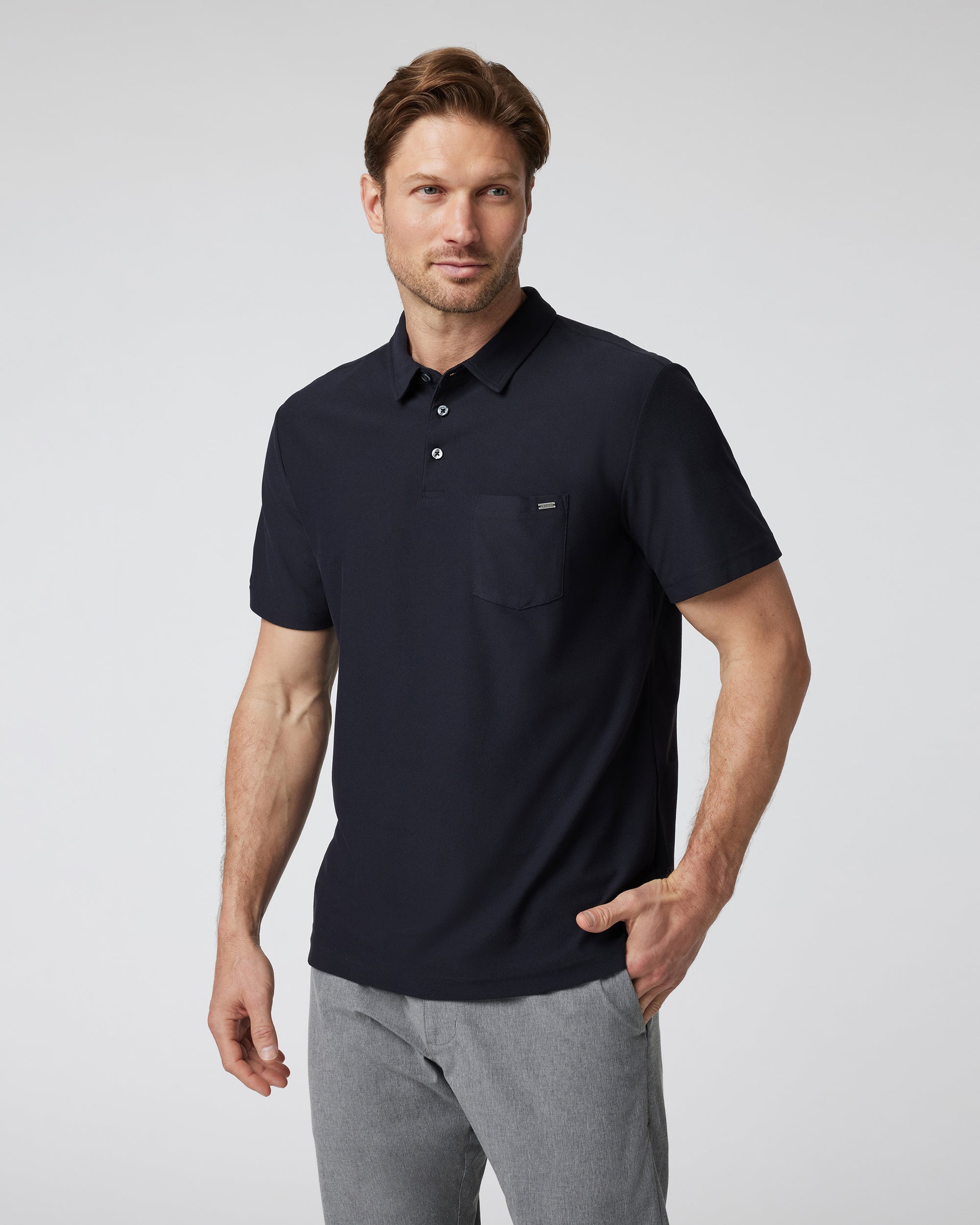 Vuori Ace Polo BLK-Black S