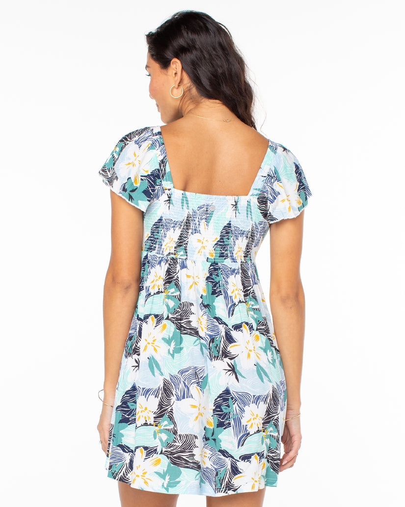 ROXY OCEANVIEW MINI DRESS BKP-BKP0 M