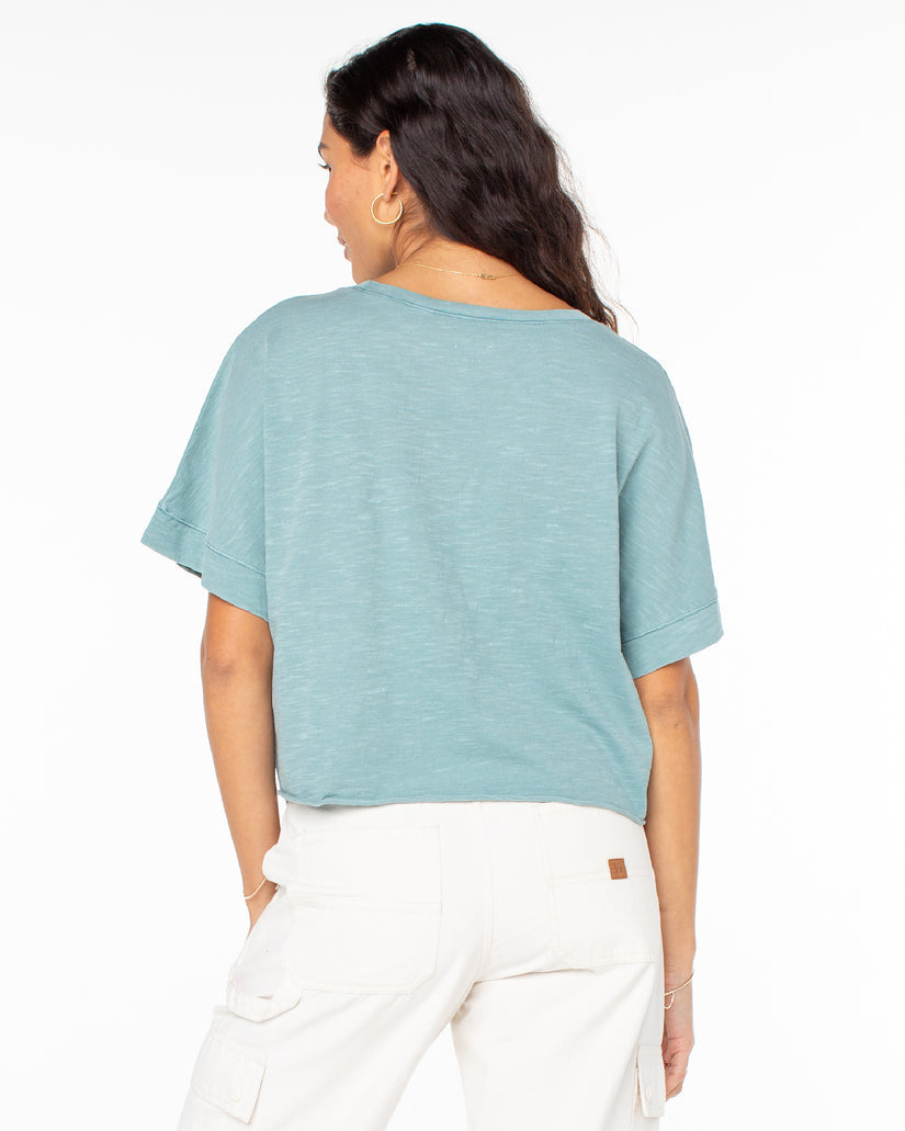 Roxy Surrounded By Sunshine Tee BKE0 M