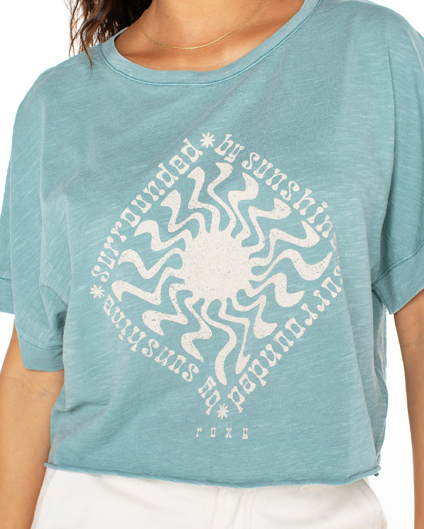 Roxy Surrounded By Sunshine Tee BKE0 M