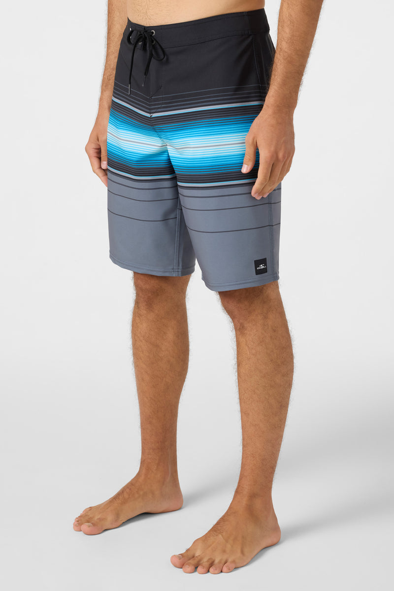 O'Neill Hyperfreak Heat Stripe 21in Boardshort BLK 32