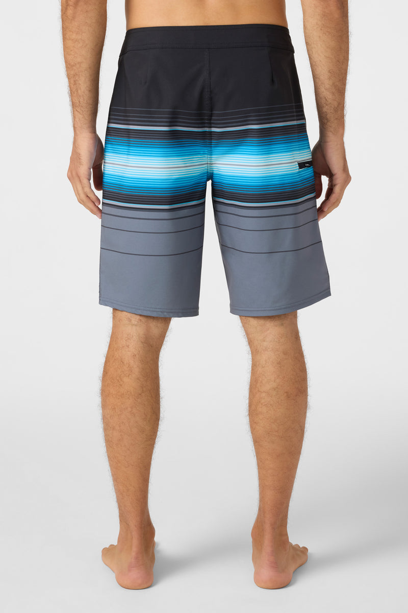 O'Neill Hyperfreak Heat Stripe 21in Boardshort BLK 32