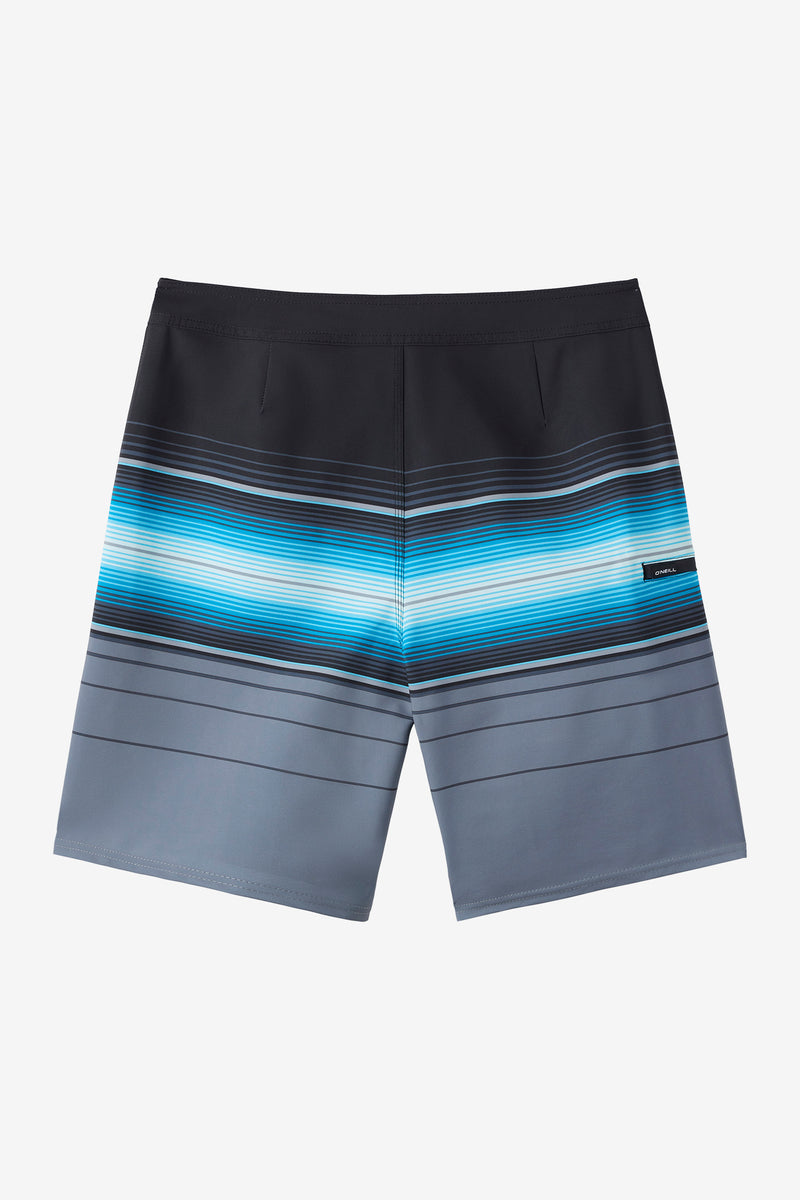 O'Neill Hyperfreak Heat Stripe 21in Boardshort BLK 32