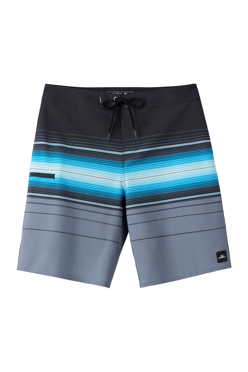 O'Neill Hyperfreak Heat Stripe 21in Boardshort BLK 32