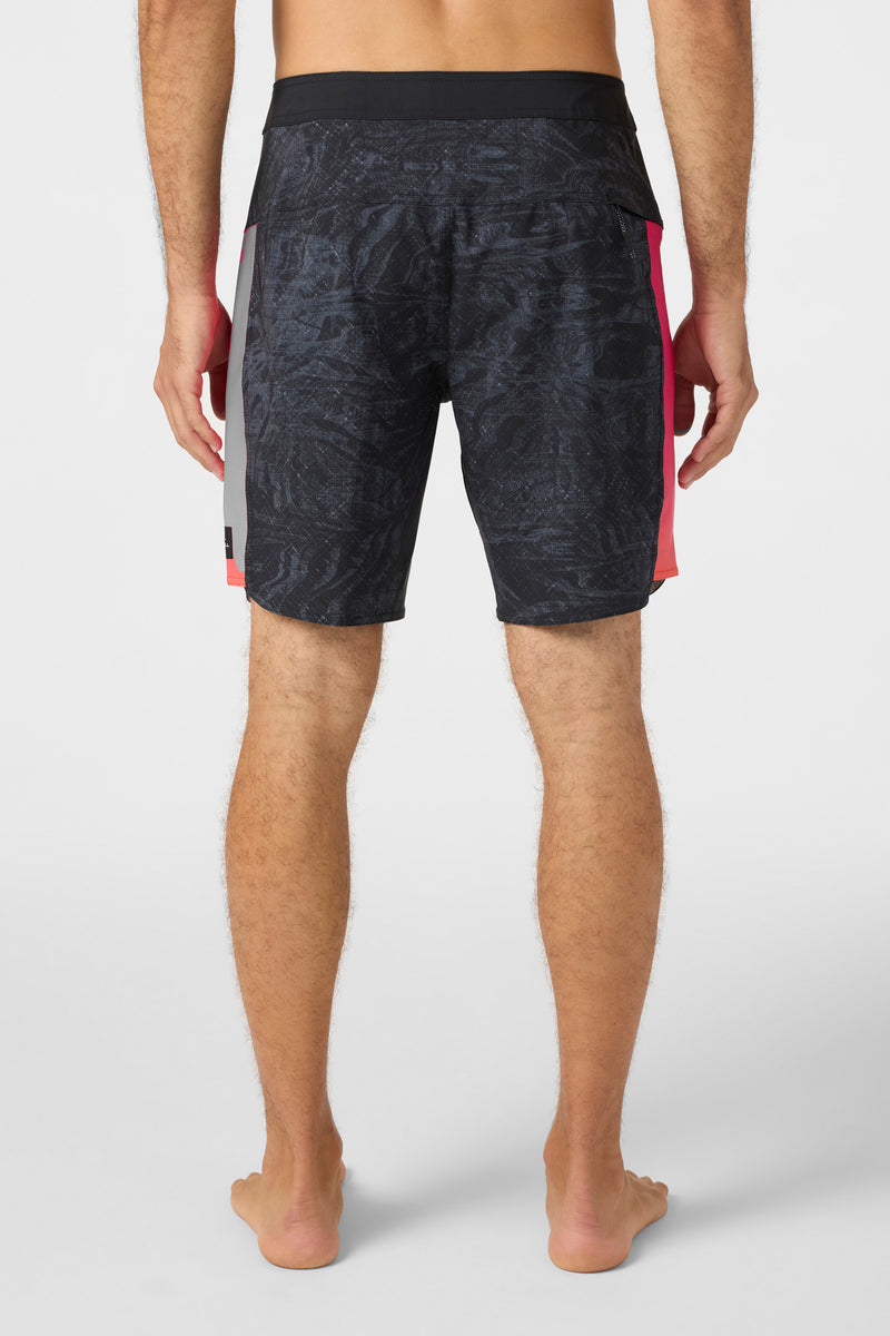 O'Neill Hyperfreak Tech Panel 18in Boardshort BLK 32