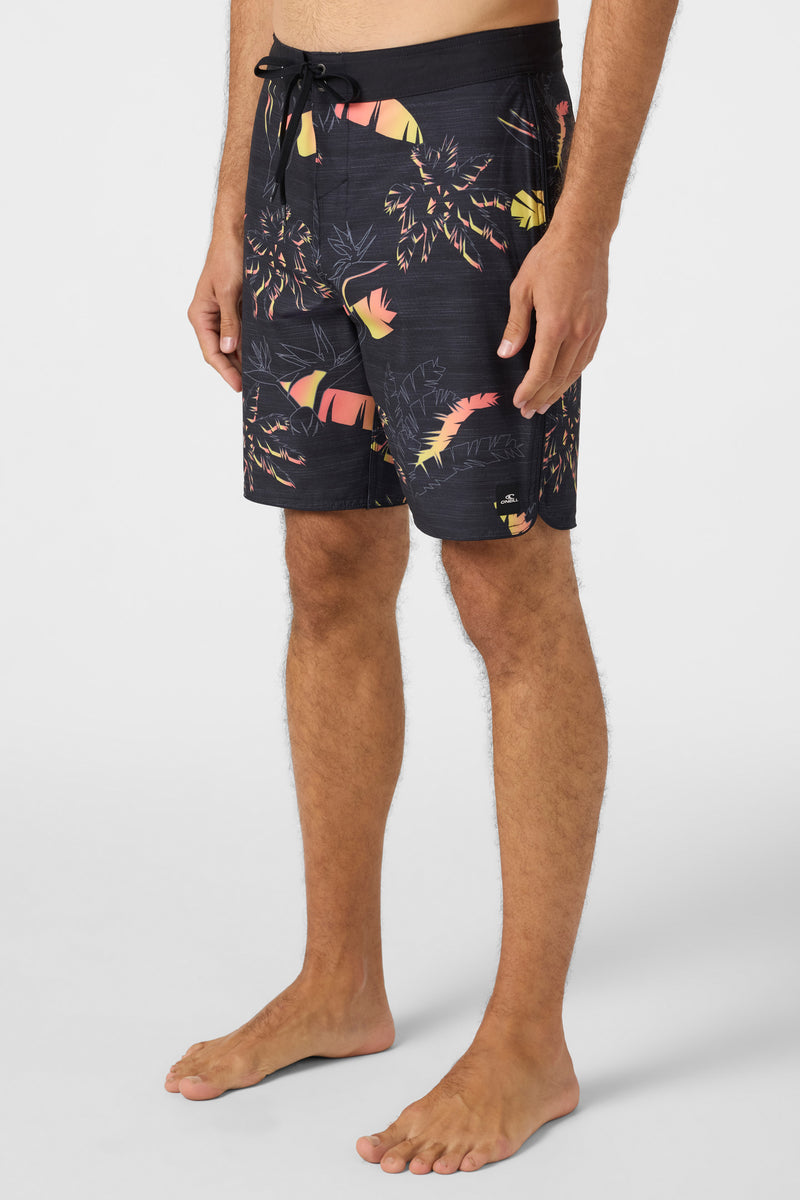 O'Neill Hyperfreak Mysto Scallop Boardshort BLK 32