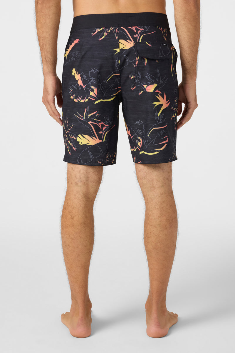 O'Neill Hyperfreak Mysto Scallop Boardshort BLK 32