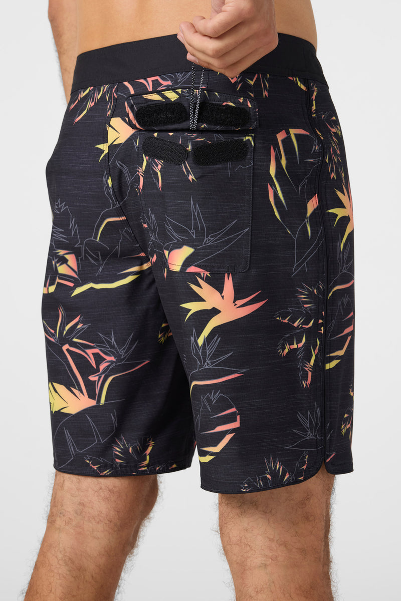 O'Neill Hyperfreak Mysto Scallop Boardshort BLK 32
