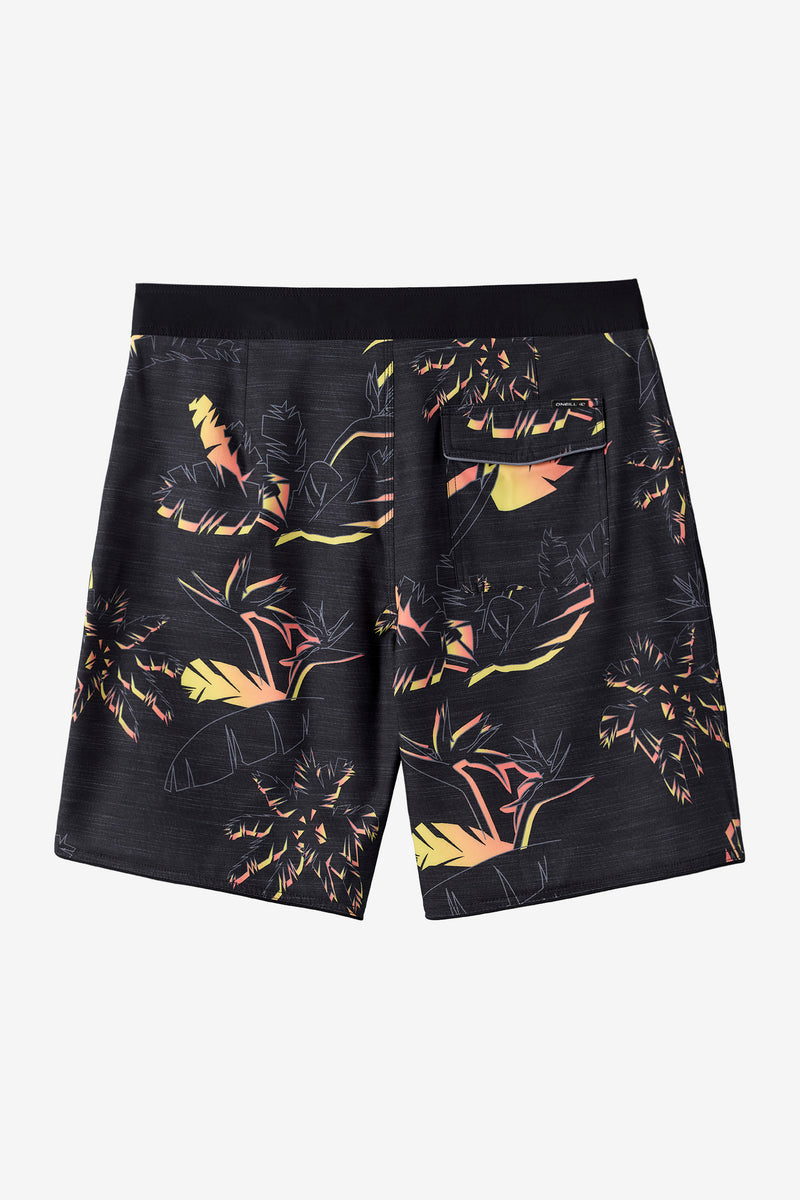 O'Neill Hyperfreak Mysto Scallop Boardshort BLK 32