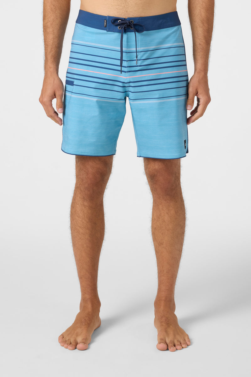 O'Neill Hyperfreak Heat Stripe Scallop Boardshort BLF 32