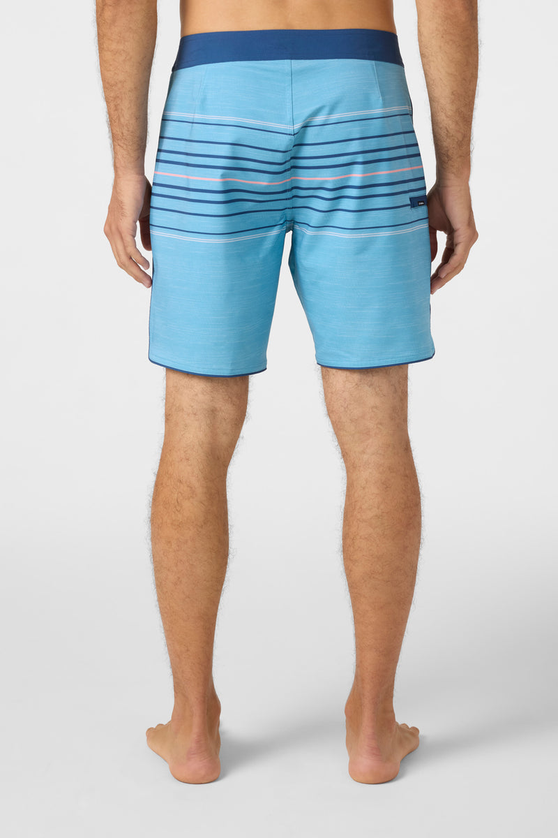 O'Neill Hyperfreak Heat Stripe Scallop Boardshort BLF 32